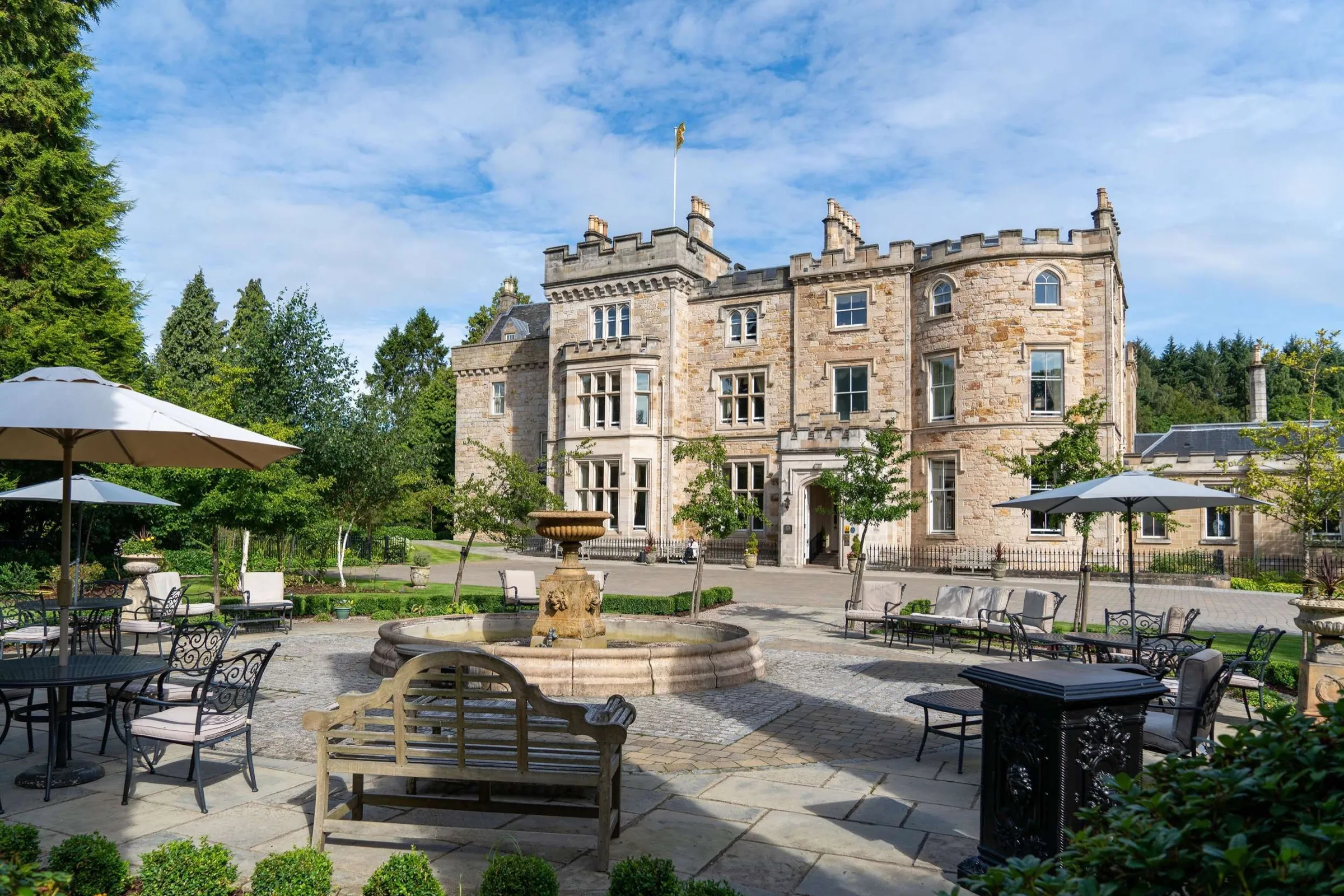 Visualisation of the Crossbasket spa and wellness retreat