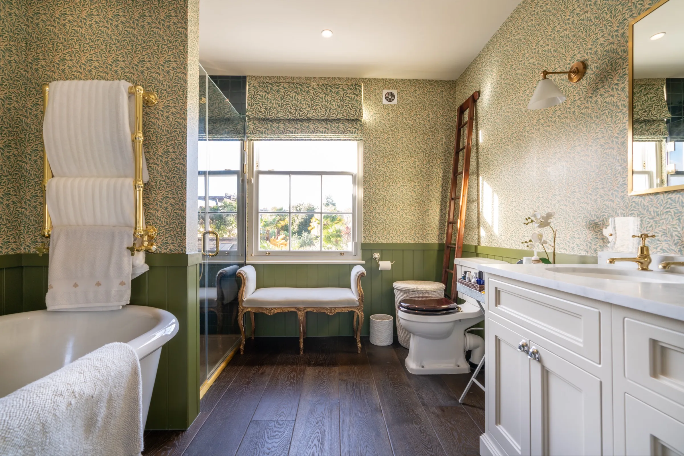 Bedroom at the Hammersmith renovation